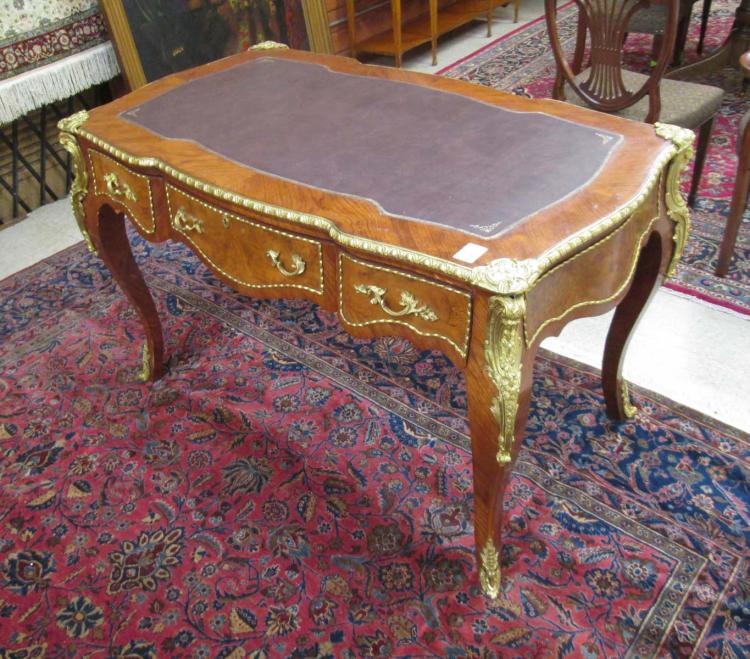 LOUIS XV STYLE ORMOLU MOUNTED BUREAU 317225