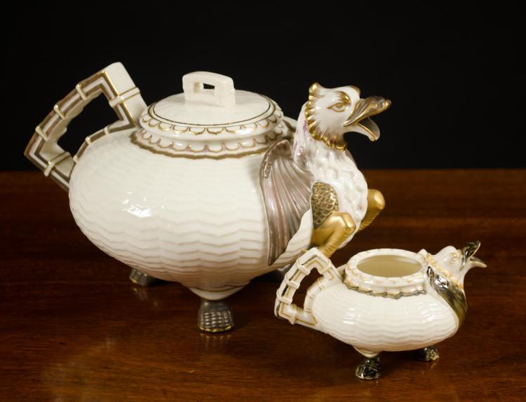 BELLEEK PARIAN PORCELAIN "CHINESE"