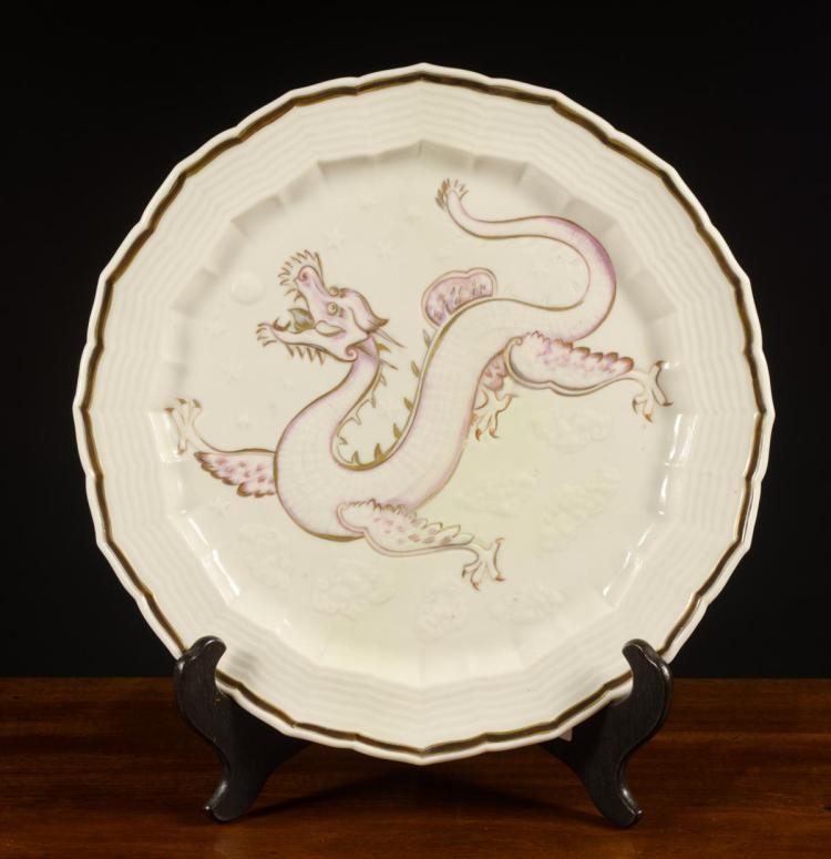 BELLEEK PARIAN PORCELAIN CHINESE ROUND