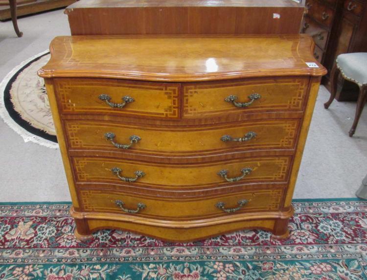 FRENCH EMPIRE STYLE CHEST OF DRAWERS  3172c4