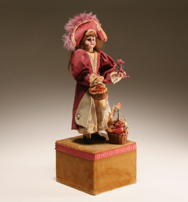 French automaton flower seller