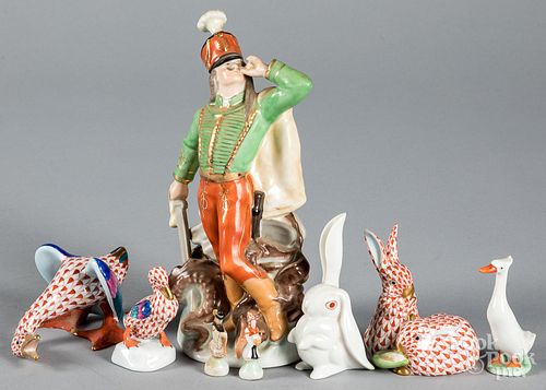 HEREND PORCELAIN ANIMALS AND FIGURESHerend 31742b