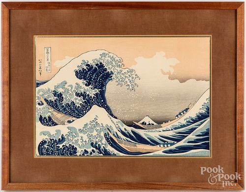 JAPANESE WOODBLOCKJapanese woodblock  31749c