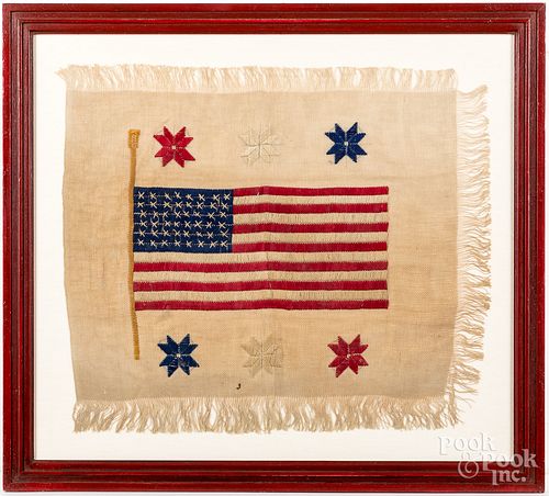 NEEDLEWORK EMBROIDERY WITH AMERICAN 317523