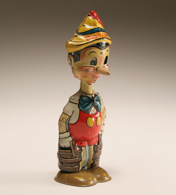 Marx Pinocchio tin litho wind up 4f225