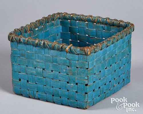 PAINTED BASKET ,19TH C.Painted
