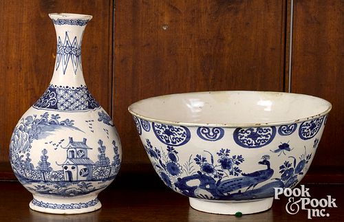 DELFT BLUE AND WHITE BOWL AND WATER 3176f6
