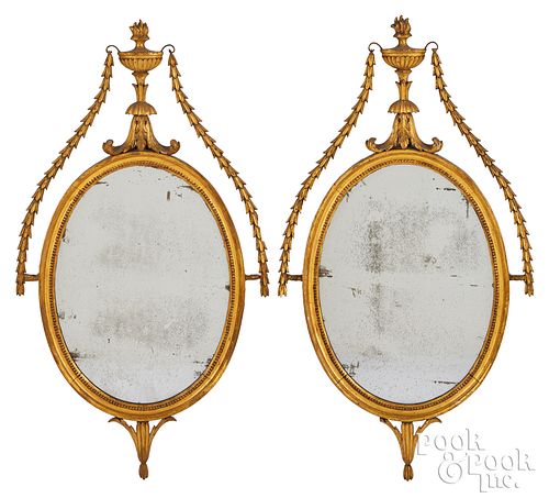 PAIR OF GEORGE III GILTWOOD MIRRORS  317713