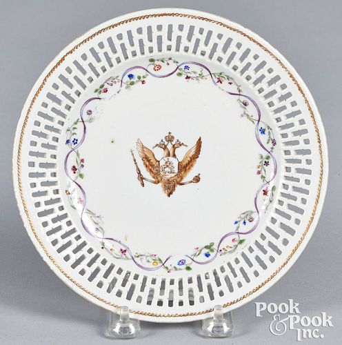 CHINESE EXPORT PORCELAIN RETICULATED 31770e