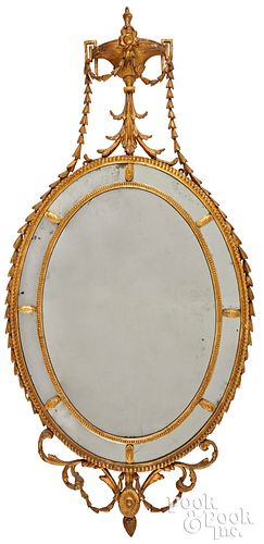 GEORGE III GILTWOOD MIRROR LATE 317716