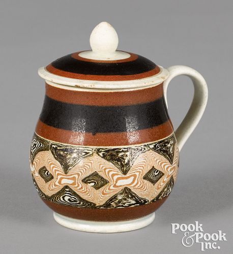 MOCHA MUSTARD POTMocha mustard pot ,