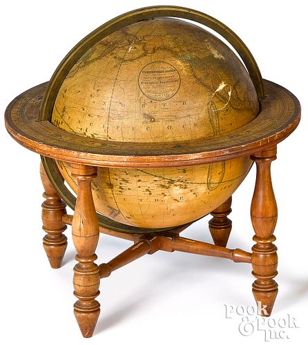 LORING S TERRESTRIAL GLOBE ON STANDLoring s 3177ed