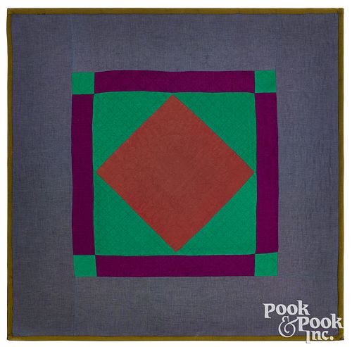 AMISH DIAMOND IN SQUARE YOUTH QUILTAmish 31781d