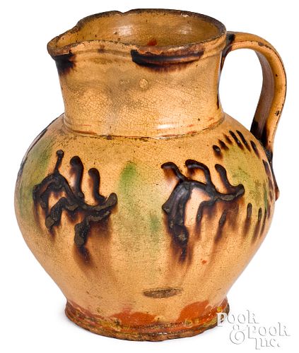 HAGERSTOWN MARYLAND REDWARE PITCHER  317854