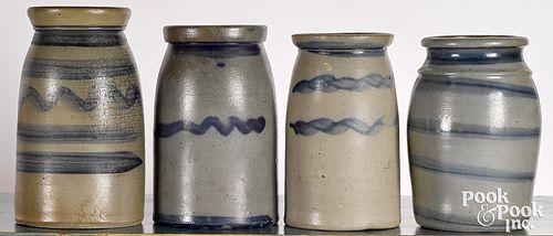 FOUR WESTERN PENNSYLVANIA STONEWARE