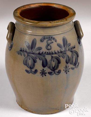 PENNSYLVANIA EIGHT-GALLON STONEWARE