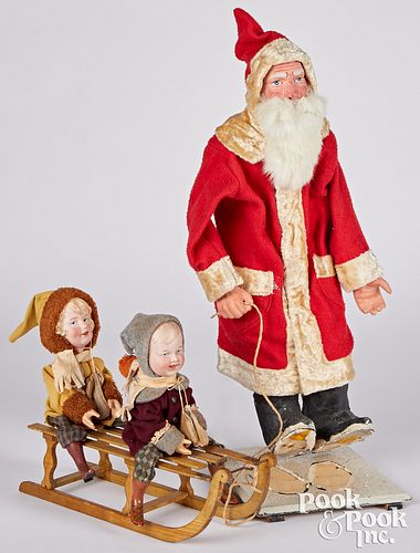 GERMAN COMPOSITION FATHER CHRISTMAS 31787d