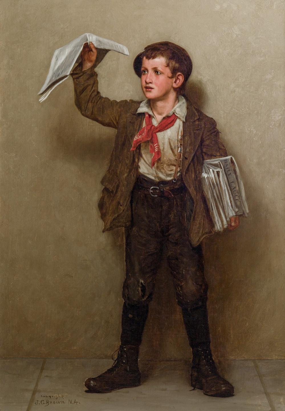 JOHN GEORGE BROWN AMERICAN 1831 1913  3178c7