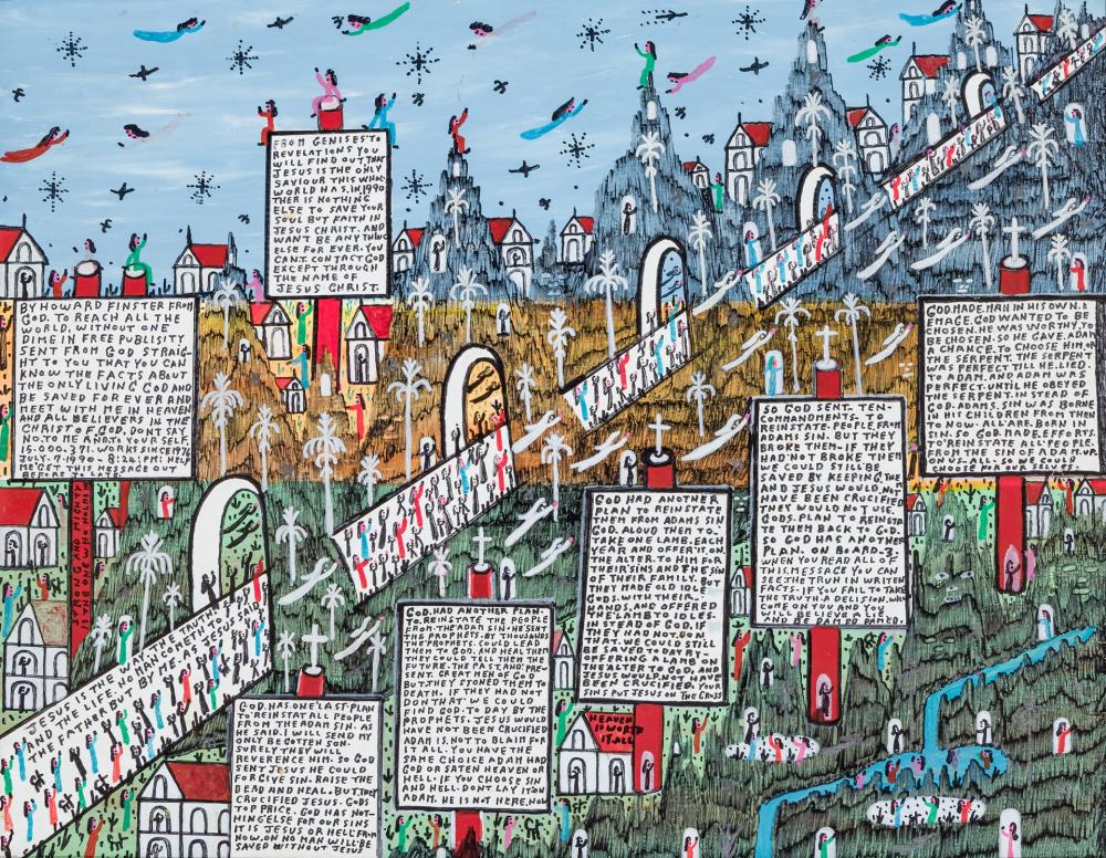 HOWARD FINSTER, AMERICAN (1916-2001),