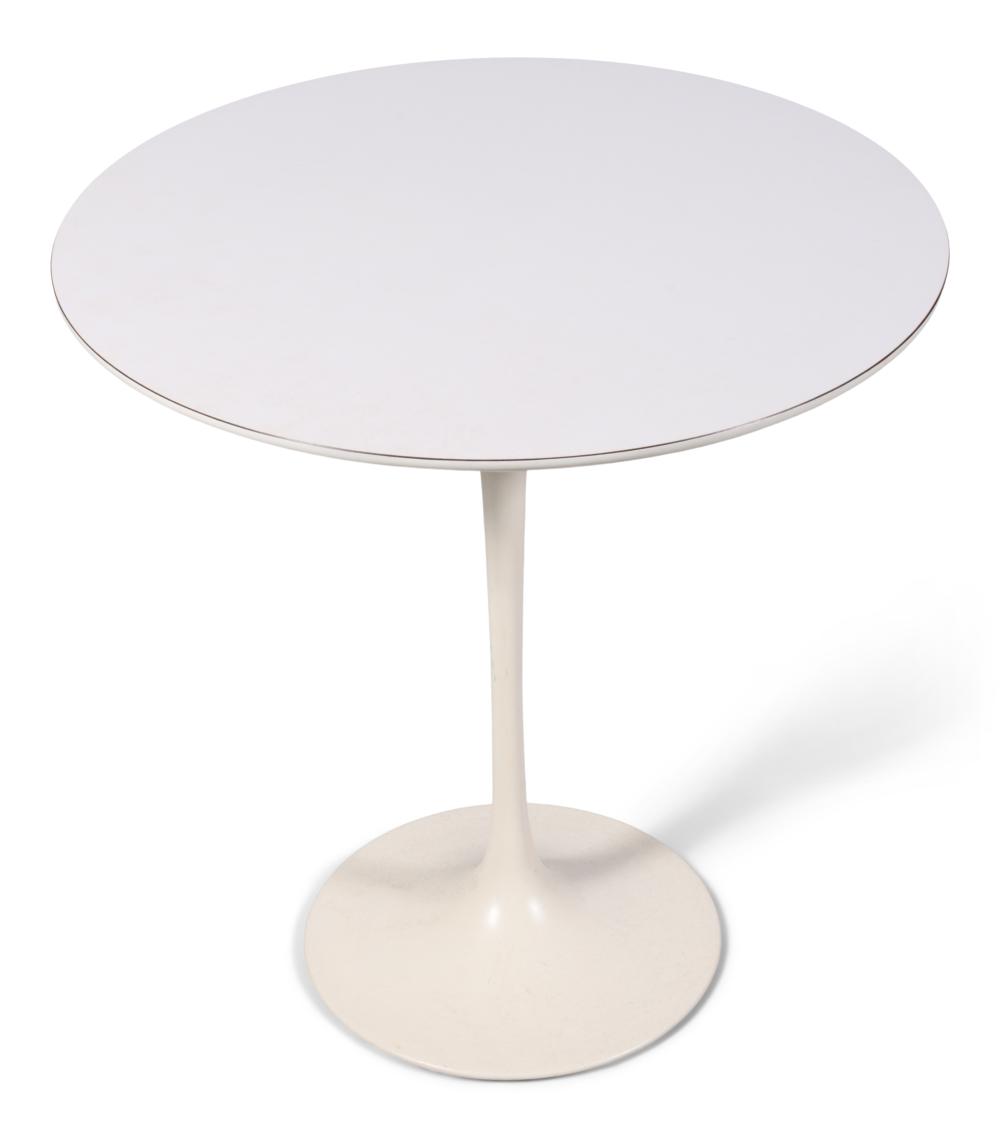 EERO SAARINEN FOR KNOLL WHITE LACQUER 31796a
