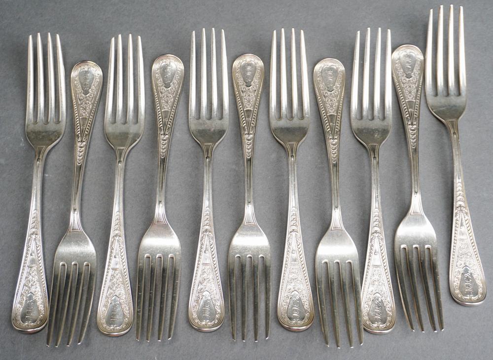 ELEVEN GORHAM STERLING SILVER LUNCHEON 3179ab