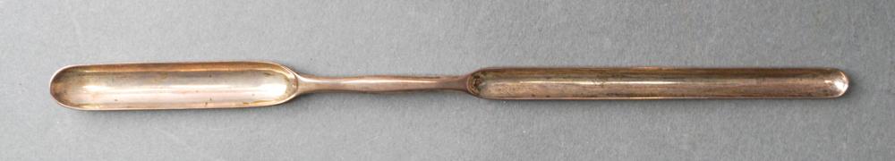 GEORGE III SILVER MARROW SCOOP  3179f5