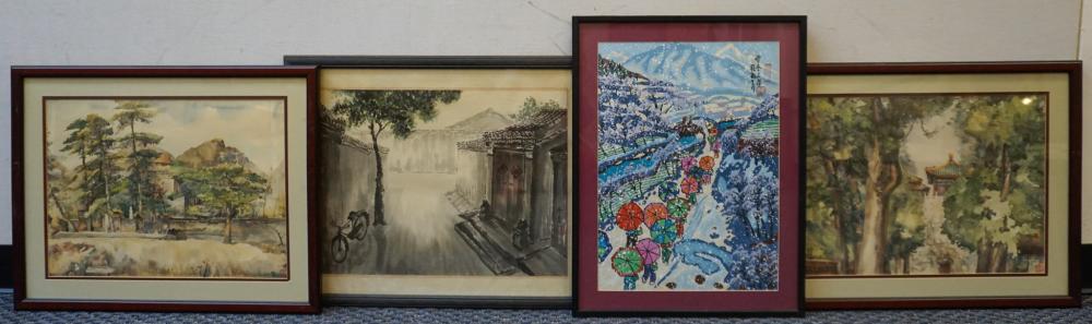 SHRINES AND STREET SCENES, FOUR