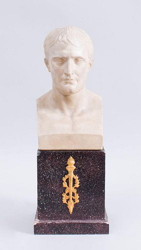 PLASTER BUST OF NAPOLEON, AFTER