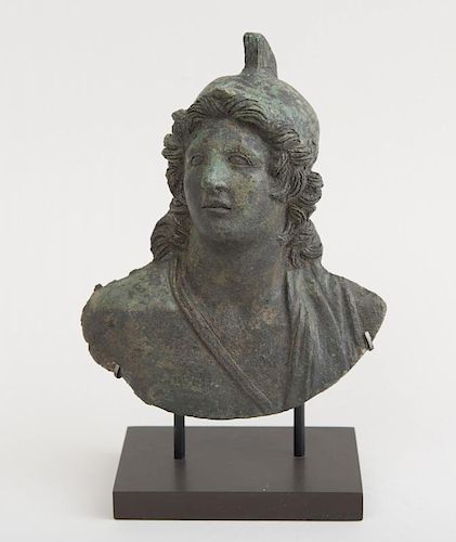 ITALIAN HOLLOW CAST HEAD OF A YOUNG 317ad3