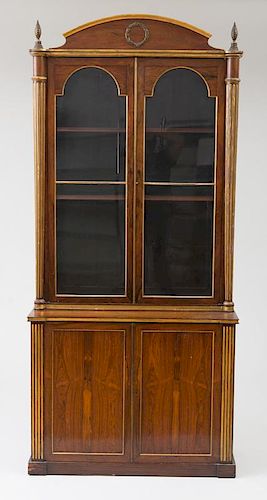 REGENCY STYLE ROSEWOOD AND PARCEL-GILT