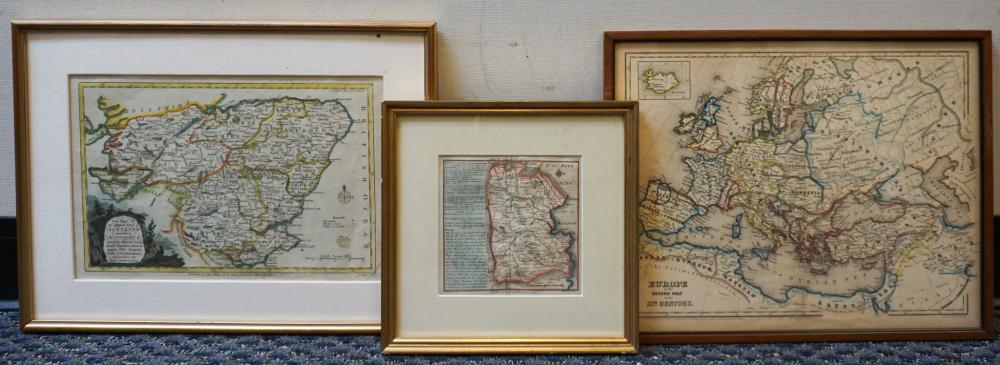 THREE MAPS OF SCOTLAND ENGLAND  317b74