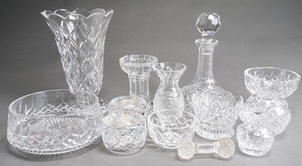 FIFTEEN WATERFORD AND OTHER CRYSTAL 317bca