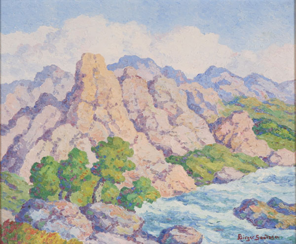 (Sven) Birger Sandzen (American,