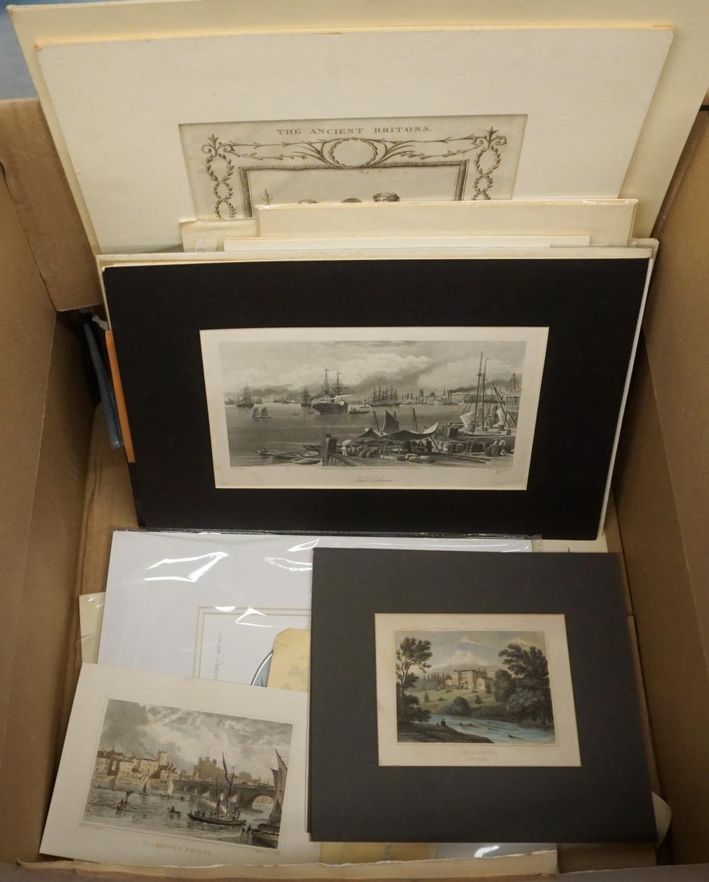 COLLECTION OF ENGRAVINGS AND LITHOGRAPHSCollection
