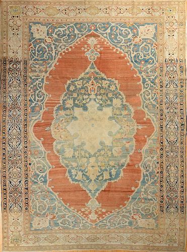 PERSIAN TABRIZ MEDALLION CARPET10 317c3c