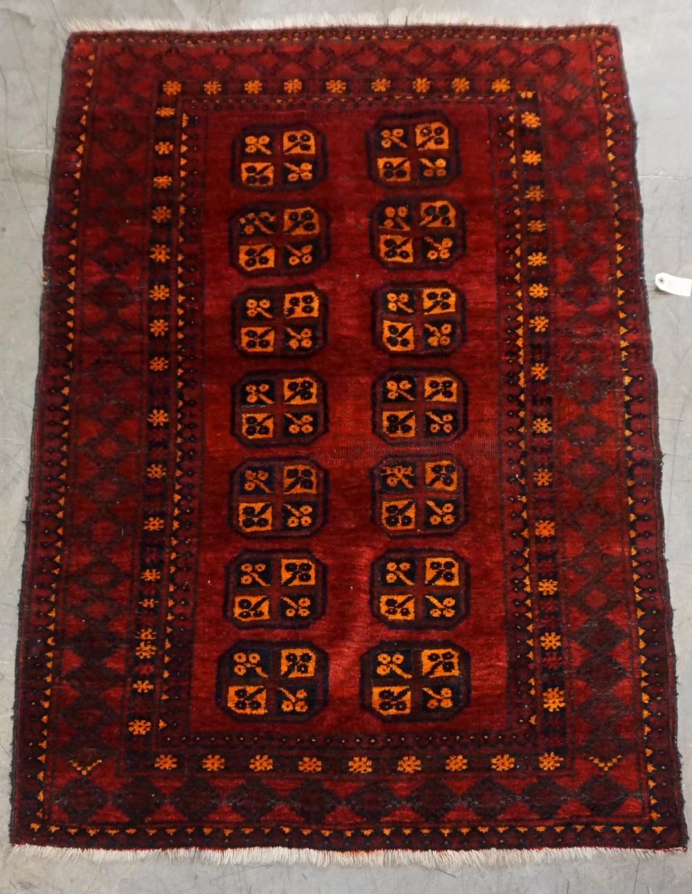 AFGHAN BOKHARA 5 FT 8 IN X 3 FT 317c9a