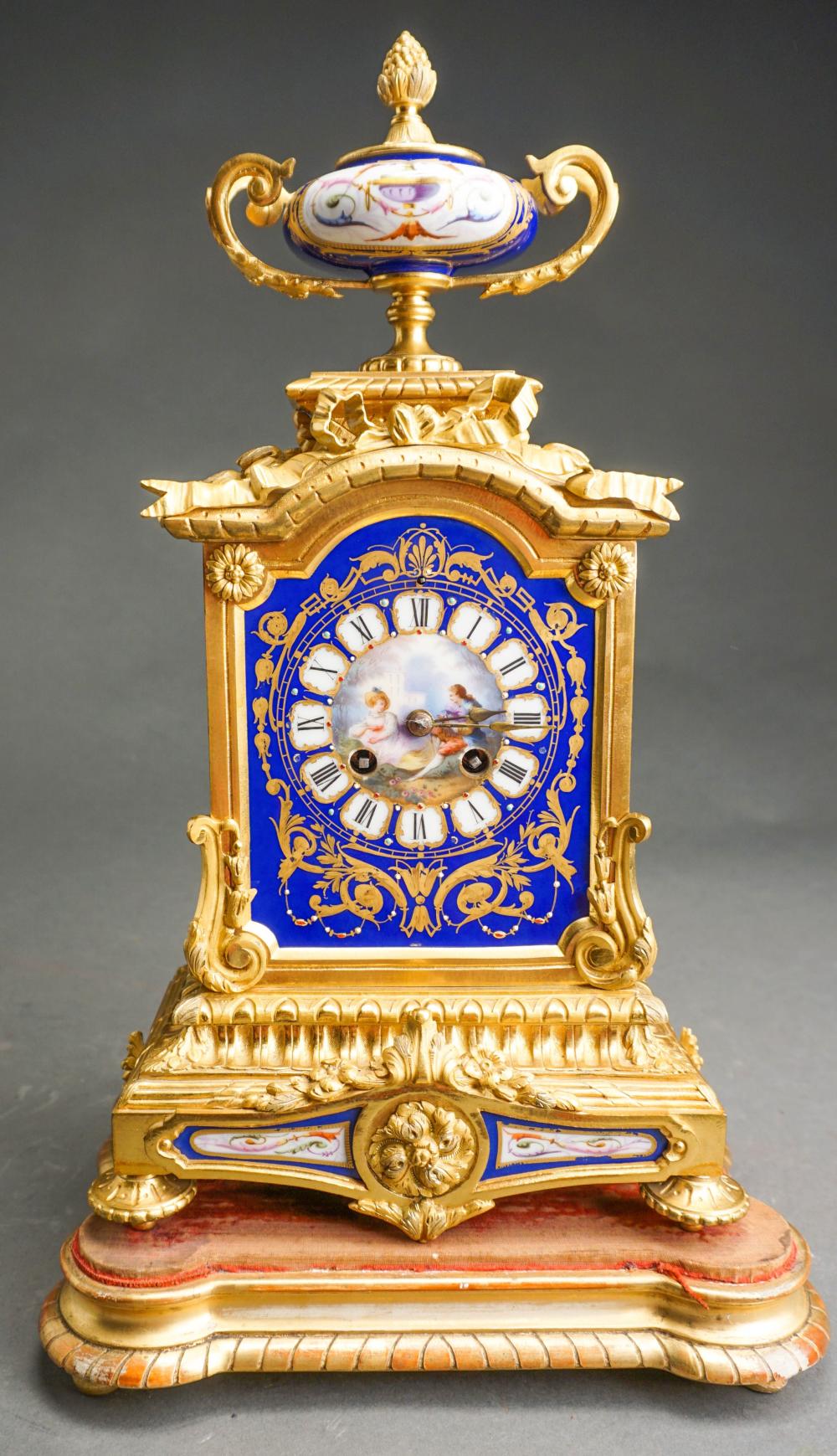 LOUIS XVI STYLE ORMOLU AND SEVRES 317cae