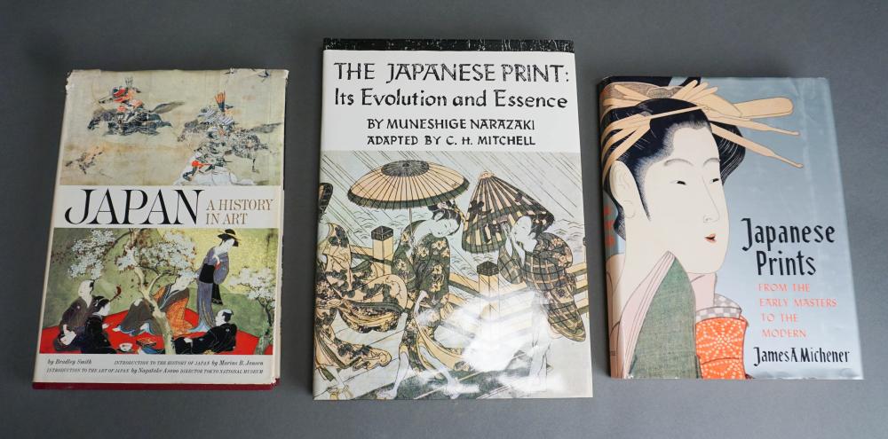 THREE BOOKS ON JAPANESE ART HISTORYThree