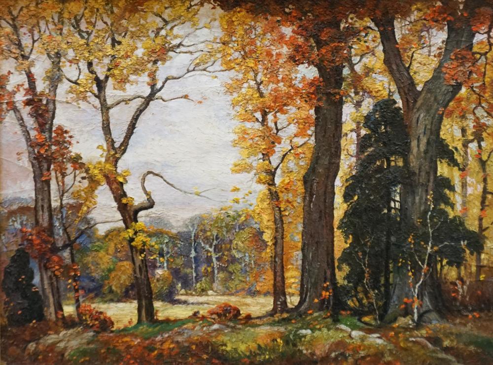 AMERICAN SCHOOL 20TH C AUTUMN 317d0b