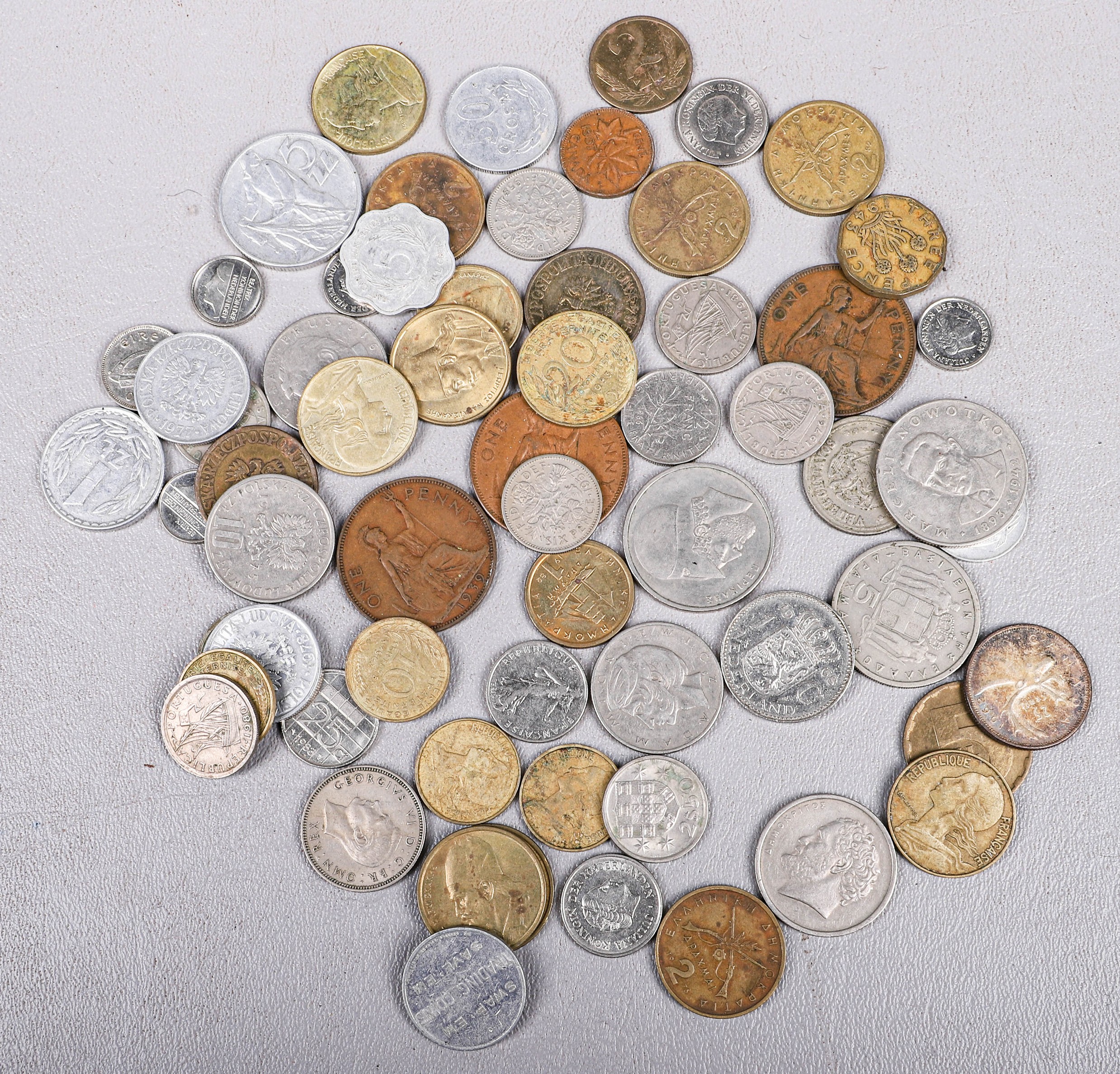 Vintage Greek coins