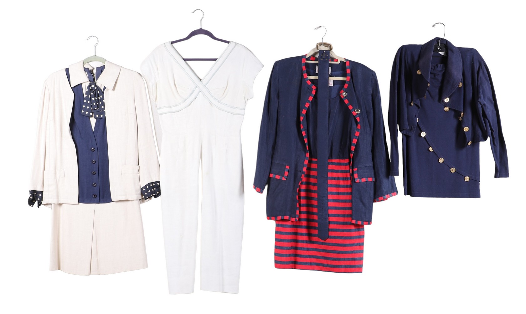 (4) Linen and nautical style garments