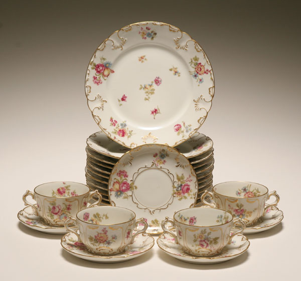 Haviland Limoges Dresden Flowers porcelain