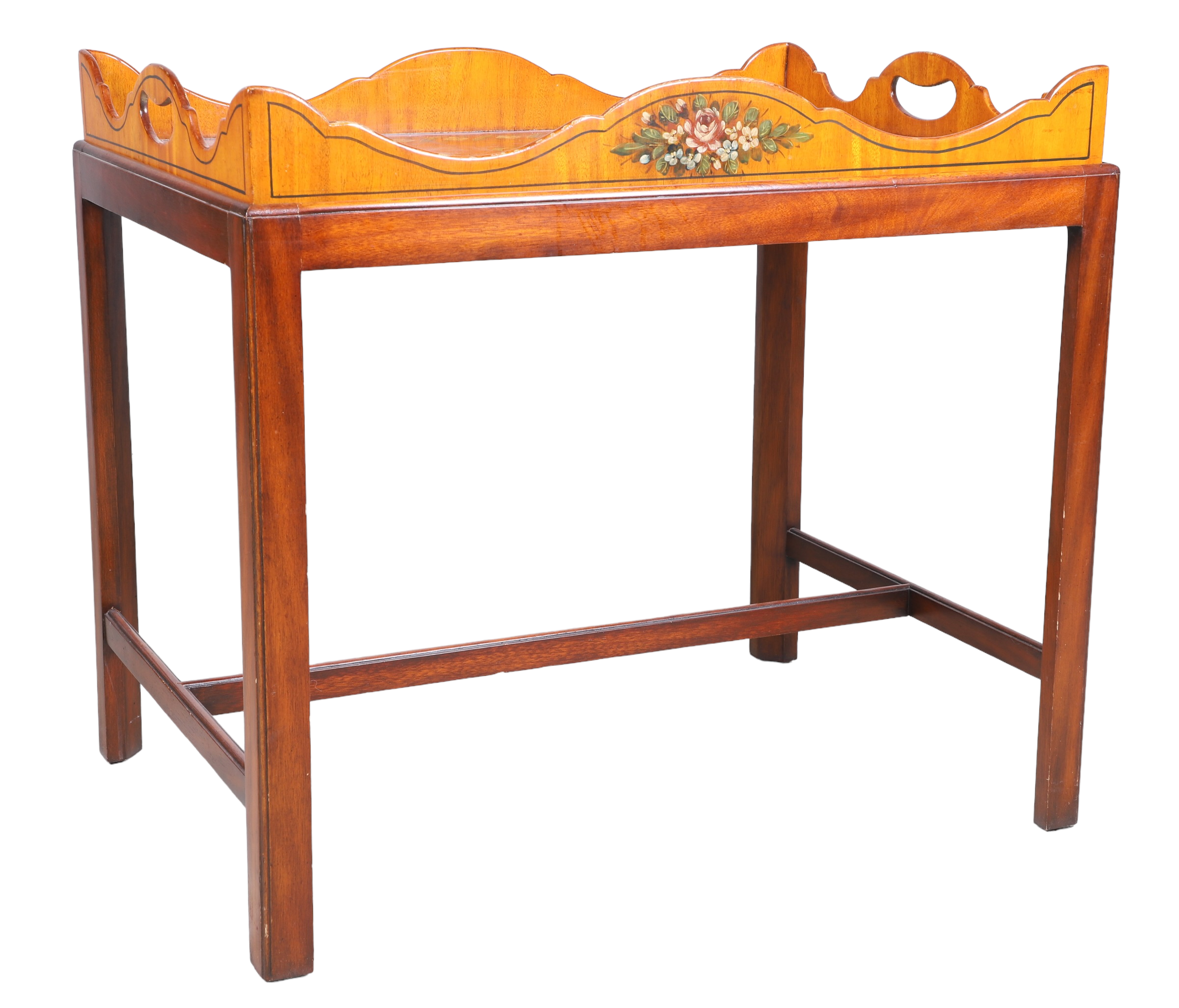 Chippendale style Inlaid butlers
