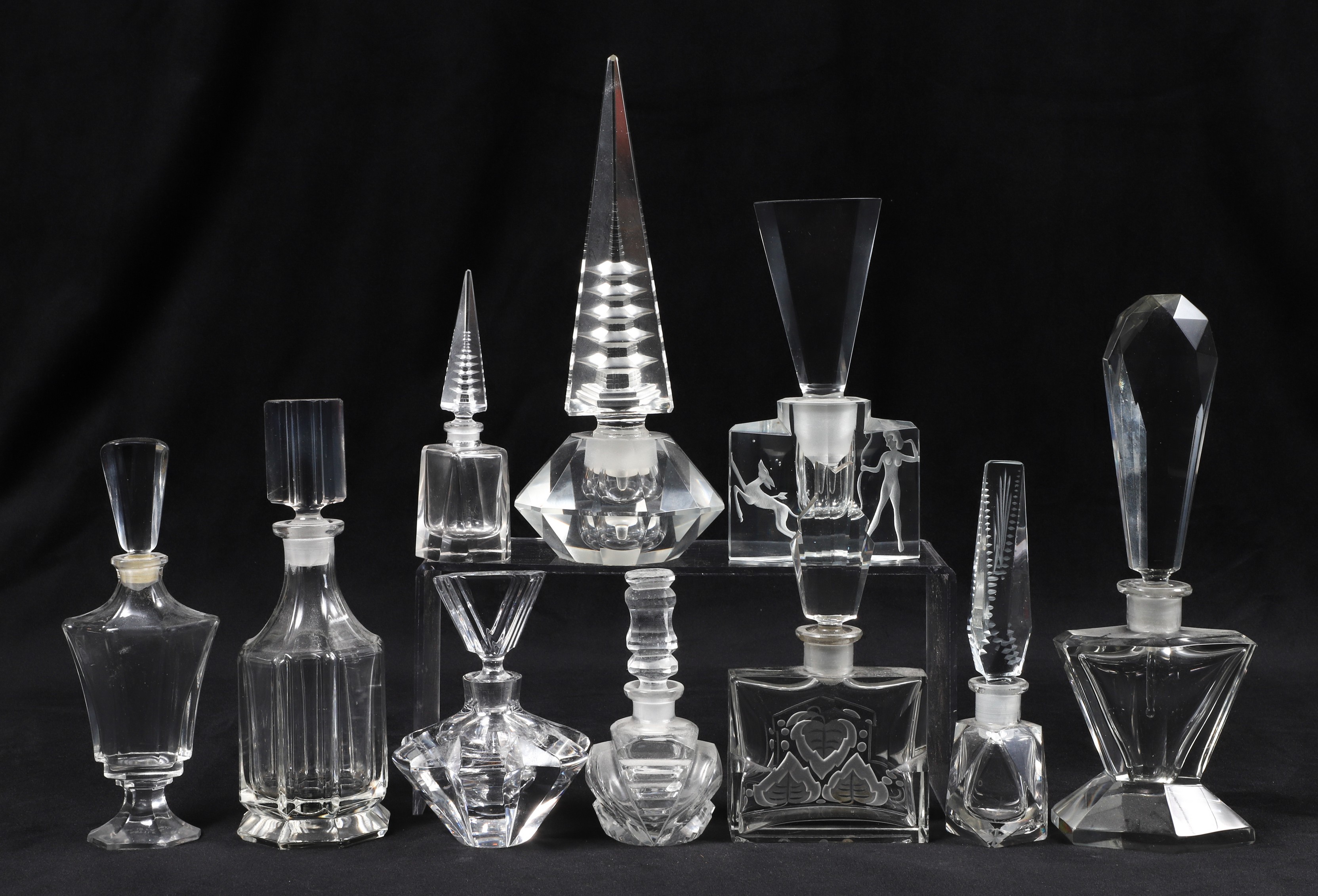  10 Crystal scent bottles to include 317e8f