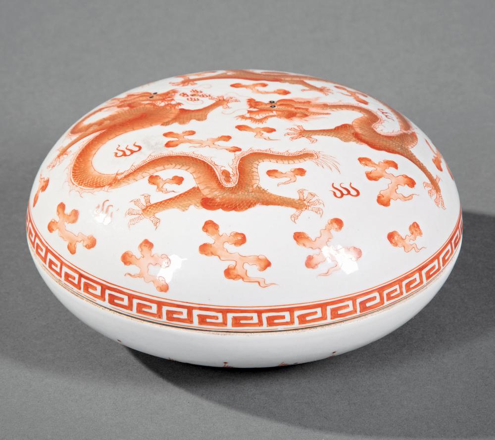 CHINESE IRON RED AND WHITE PORCELAIN 31a6f0