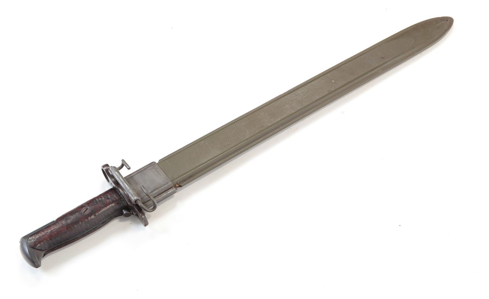 U.S. SA 1906 BAYONET WITH USN MK1 SCABBARD