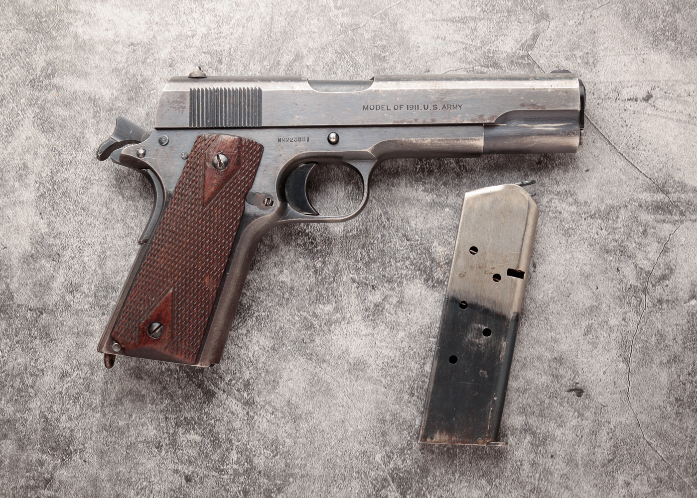 1917 COLT MODEL 1911 .45 SEMI AUTOMATIC