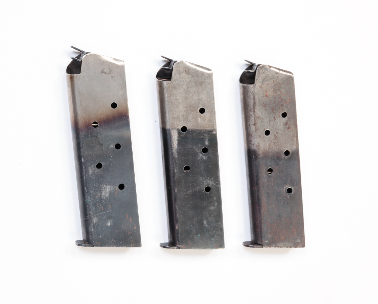 THREE 2 TONE COLT MODEL 1911 .45 MAGAZINES