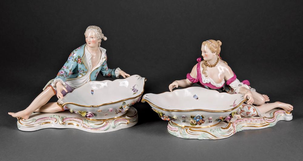 MEISSEN POLYCHROME PORCELAIN SWEETMEAT 31a942