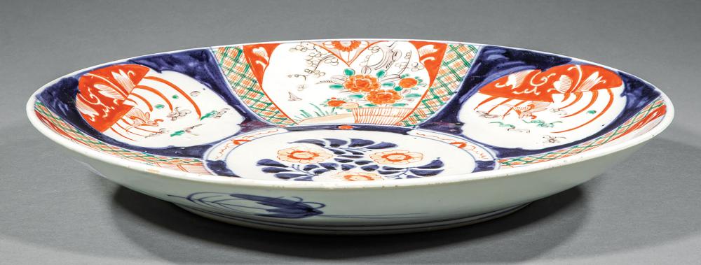 JAPANESE IMARI PORCELAIN CHARGERJapanese 31a970